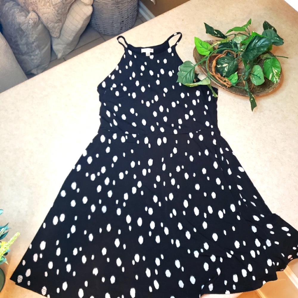 Charming Charlie Polka Dot Dress